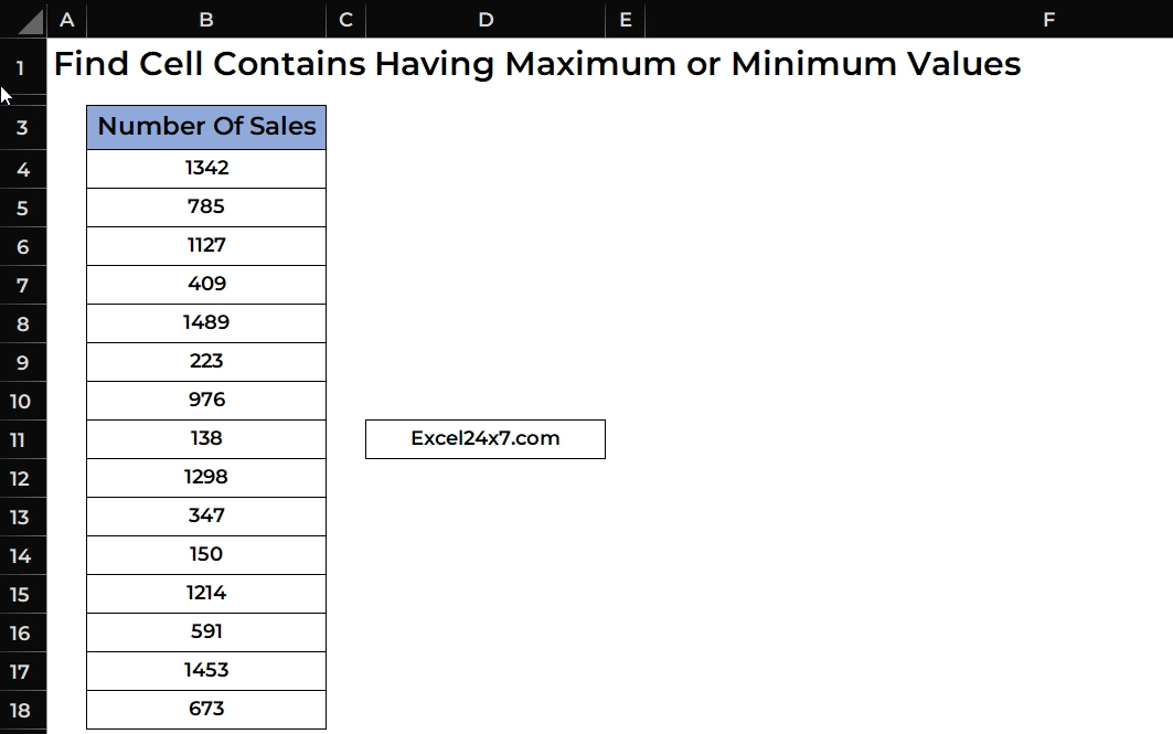 Random values in the Row Random values in the Row