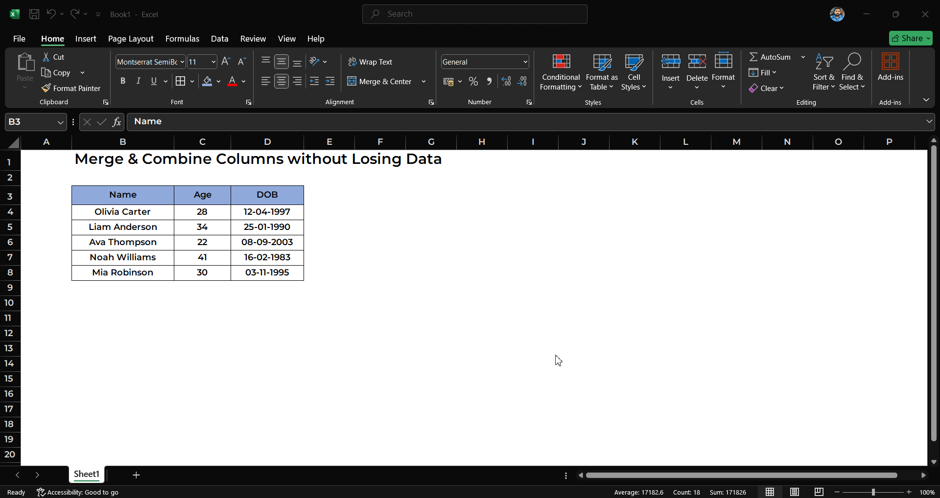 Values are copied into the clipboard launcher area. Values are copied into the clipboard launcher area.